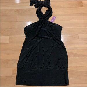 BNWT Smart Set Black Halter Top - size M